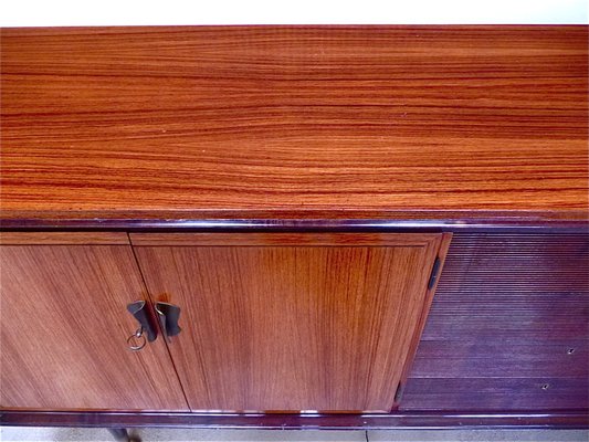 Large Italian Sideboard with Brass Details, 1950s-JP-1773500