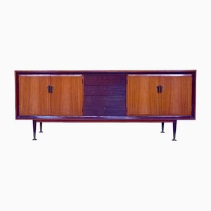 Large Italian Sideboard with Brass Details, 1950s-JP-1773500