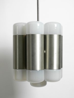 Large Italian Space Age Ceiling Lamp with 13 Glasses by Goffredo Reggiani, 1960s-RR-1082876