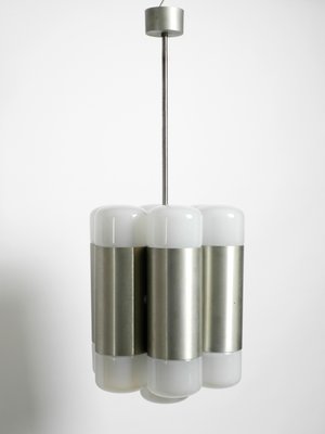 Large Italian Space Age Ceiling Lamp with 13 Glasses by Goffredo Reggiani, 1960s-RR-1082876