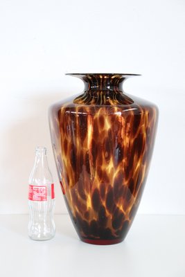 Large Italian Vase in Murano Art Glass, 1980s-DCO-1268384