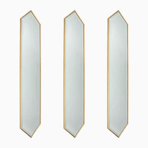 Large Italian Wall Mirrors, 1960s, Set of 3-KQB-1060374