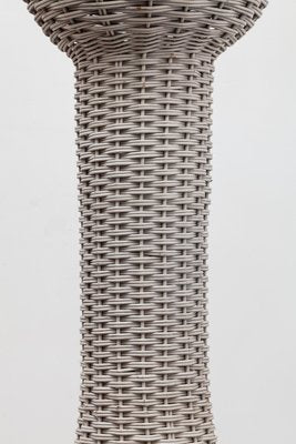 Large Italian Wicker Pendant Lamp, 1960s-KL-711821