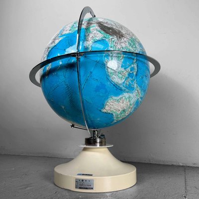 Large Japanese Globe World Map from Gakken, Japan, 1980s-DWL-1769014