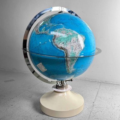 Large Japanese Globe World Map from Gakken, Japan, 1980s-DWL-1769014