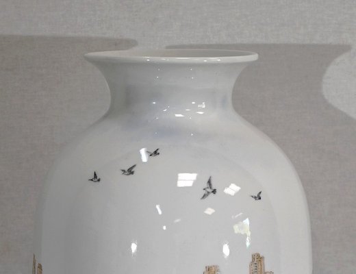 Large Japanese Porcelain Vase, 1950s-RVK-1395771