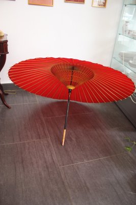 Large Japanese Red Parasol, 1980s-SEI-681126