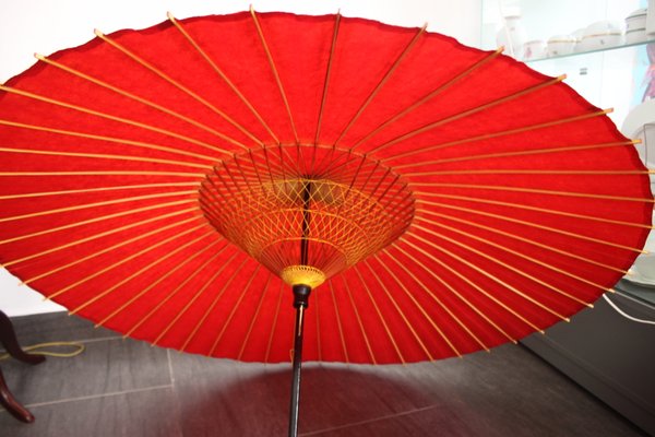 Large Japanese Red Parasol, 1980s-SEI-681126