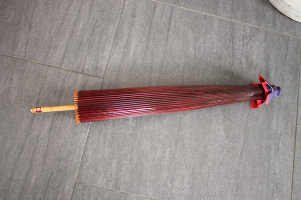 Large Japanese Red Parasol, 1980s-SEI-681126