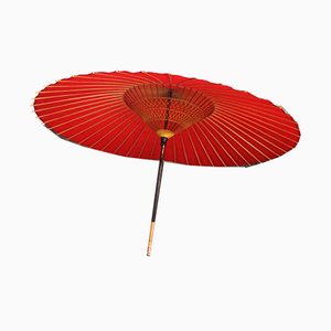 Large Japanese Red Parasol, 1980s-SEI-681126