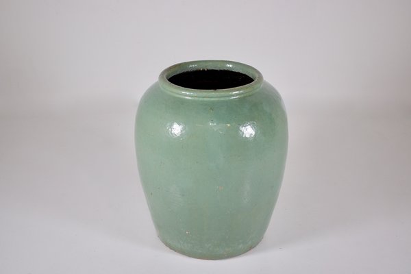 Large Jar in Celadon Sandstone, 1890s-OWS-1734528