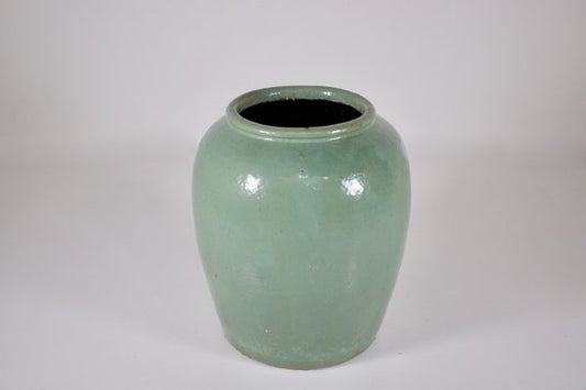 Large Jar in Celadon Sandstone, 1890s