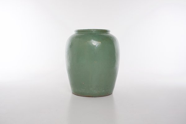 Large Jar in Celadon Sandstone, 1890s-OWS-1734528