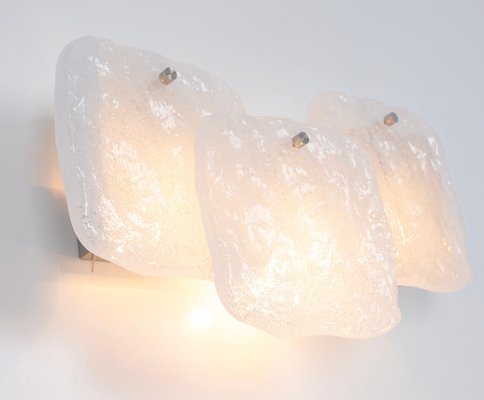 Large Kalmar Wall Lights in Murano Glass attributed to Kalmar, Austria, 1960s, Set of 2-UGR-1815882