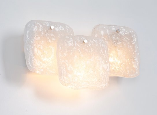 Large Kalmar Wall Lights in Murano Glass attributed to Kalmar, Austria, 1960s, Set of 2-UGR-1815882