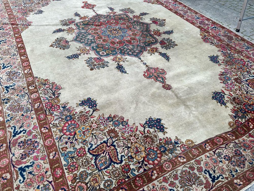 Large Kirman Rug, 1890s