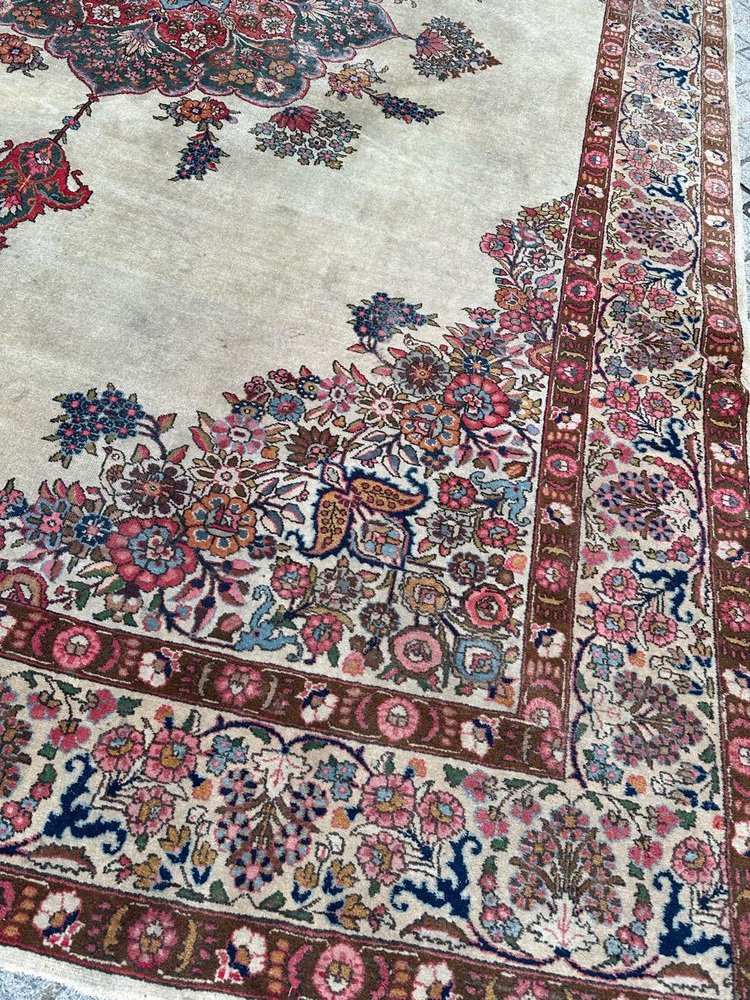 Large Kirman Rug, 1890s