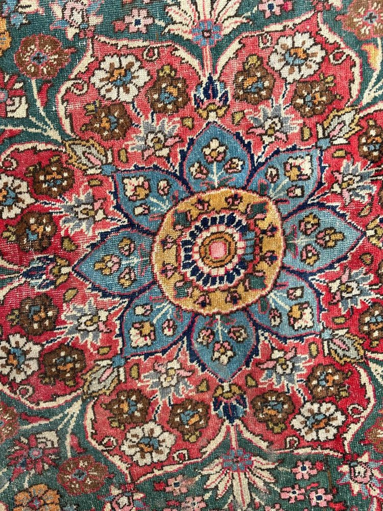 Large Kirman Rug, 1890s