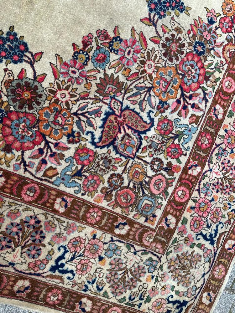 Large Kirman Rug, 1890s