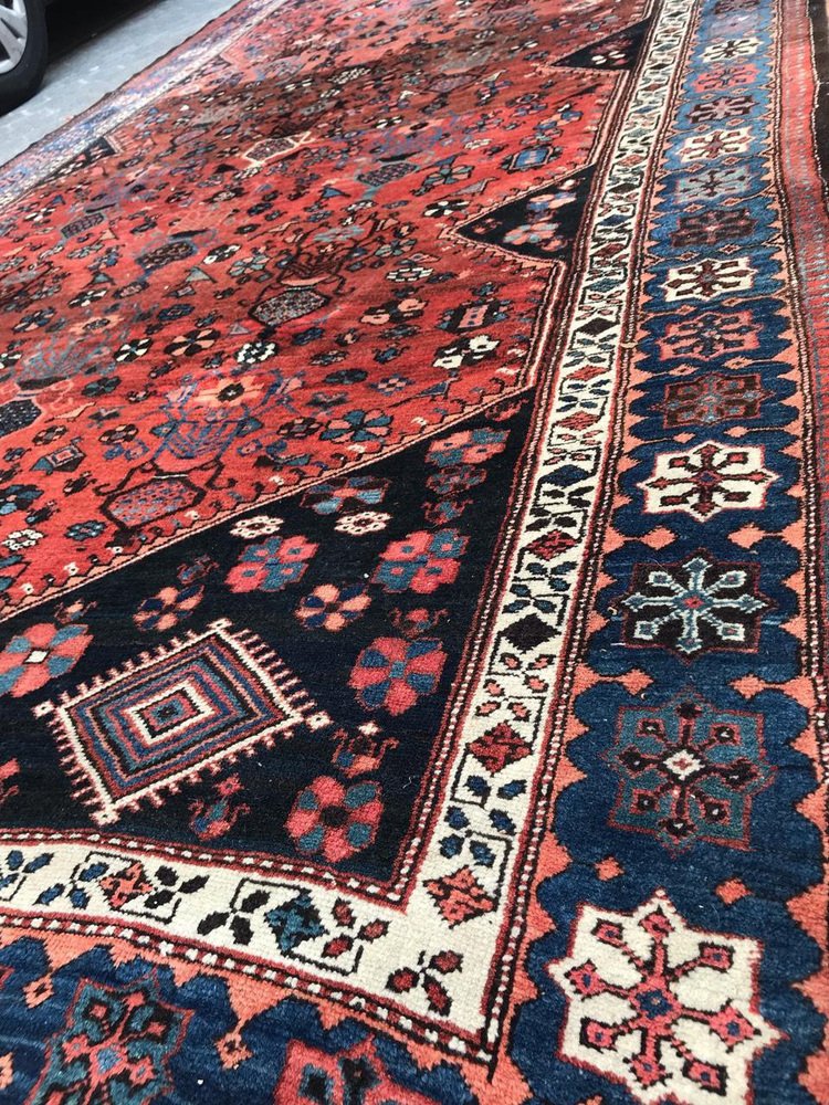 Large Kurdish Malayer Runner Rug