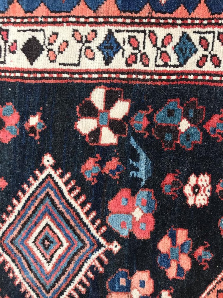 Large Kurdish Malayer Runner Rug