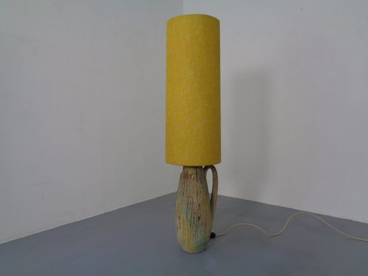 Large Lava Ceramic Floor Lamp from Scheurich, 1970s-RDW-859932