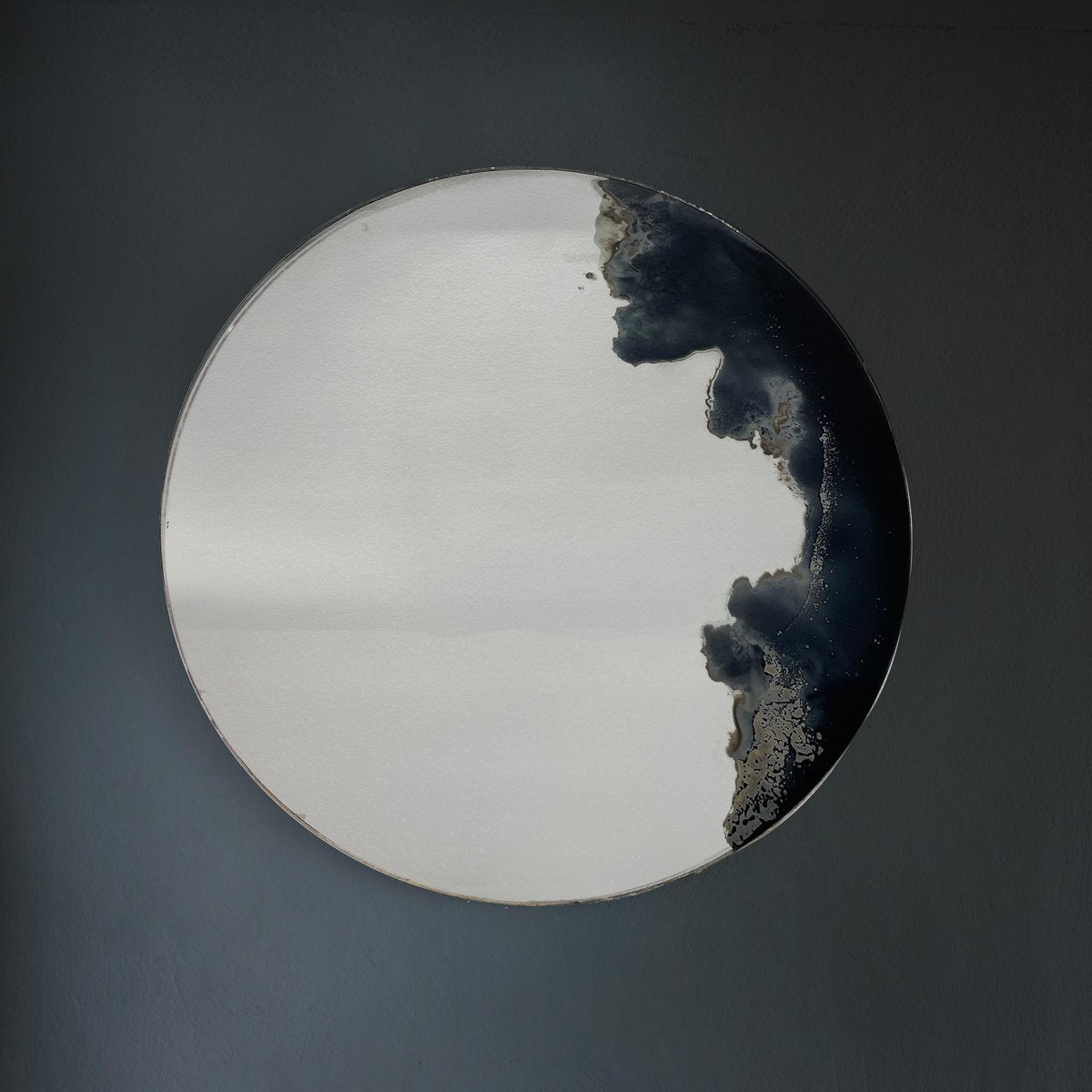 Large Lava Mirror by Slow Design