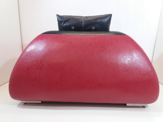 Large Leather Armchair, 1960s-TZ-750462