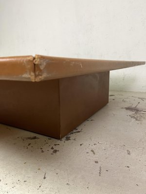 Large Leather Living Room Table, 1960s-TPO-1791584