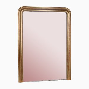 Large Louis Philippe Mirror in Golden Wood-KMQ-1783696