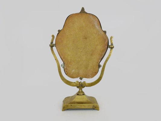 Large Louis XV Bronze Psyche Table Mirror, 1940s-MZP-2019679