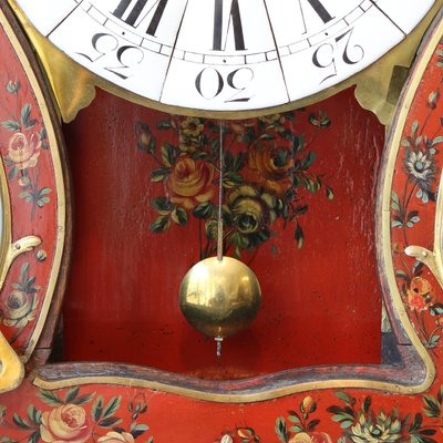 Large Louis XV Cartel Clock & Wall Console, France, 1750s, Set of 2-KMT-1396568