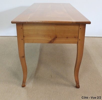 Large Louis XV Desk in Solid Cherry, Mid-19th Century-RVK-1075990