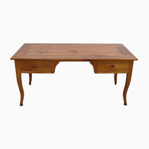 Large Louis XV Desk in Solid Cherry, Mid-19th Century-RVK-1075990