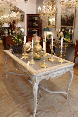 Large Louis XV Salon or Dining Table, France, Late 19th-Century-KMT-1287307