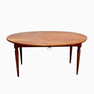 Large Louis XVI Oval Table, 1800s-RVK-1361107