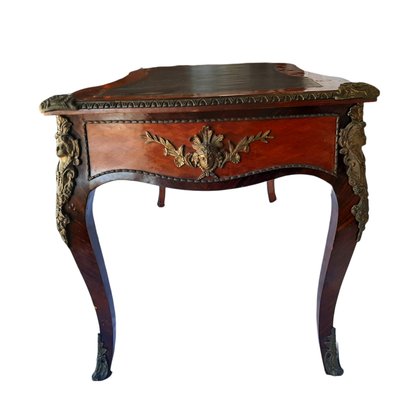 Large Louis XVI Style Bureau Plat Desk-TCS-1062644