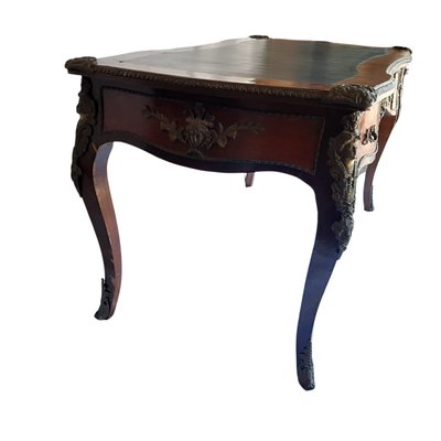 Large Louis XVI Style Bureau Plat Desk-TCS-1062644