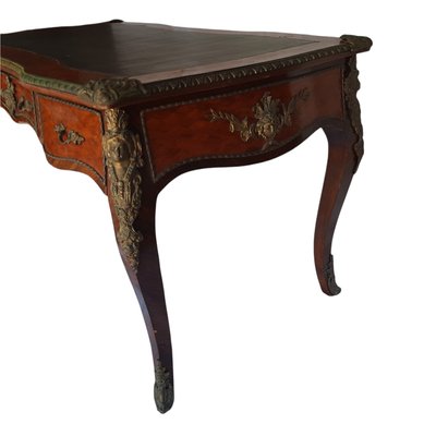 Large Louis XVI Style Bureau Plat Desk-TCS-1062644