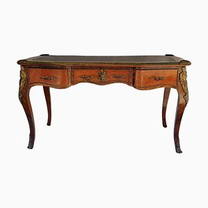 Large Louis XVI Style Bureau Plat Desk-TCS-1062644