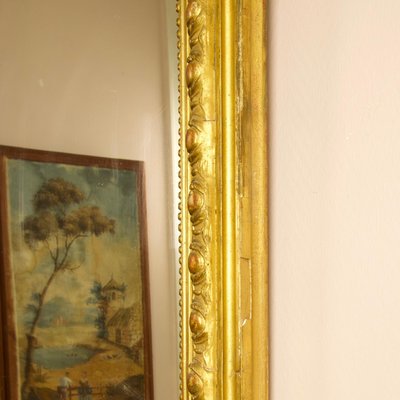 Large Louis XVI Wall Mirror, France, 1860s-KMT-948183