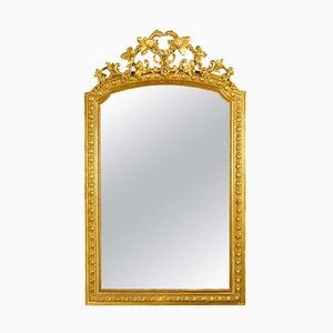 Large Louis XVI Wall Mirror, France, 1860s-KMT-948183