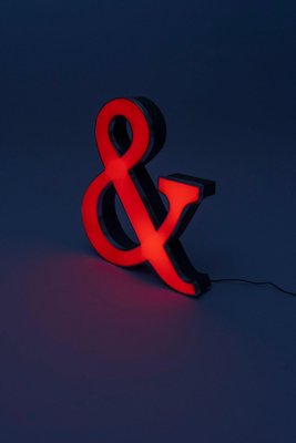 Large Luminous Sign in Red from Berlights-EMG-1323681