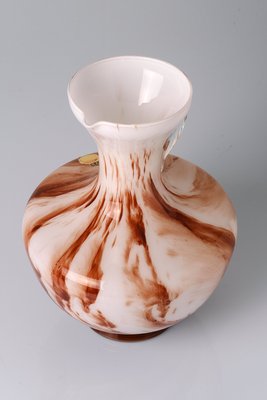 Large Marbled Glass Vase from Opaline Florence-LBS-786541