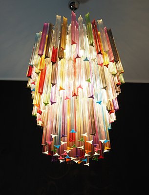 Large Mariangela Chandelier with Triedri Murano Glass Prisms, 1990s-FHZ-1818534