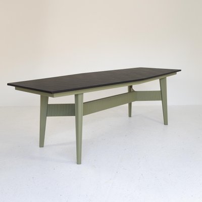 Large Metal and Leatherette Table, 1960s-SXX-1762686