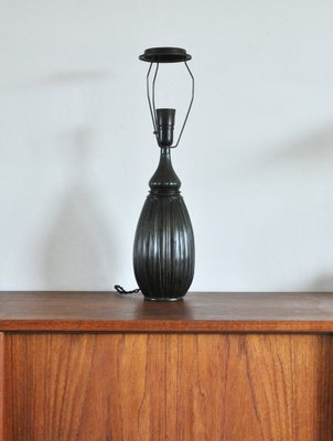 Large Metal Disko Table Lamp by Just Andersen, Denmark-HPQ-1354610