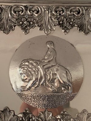 Large Metal Mirror by Piero Figure for Athena-IJR-1183457