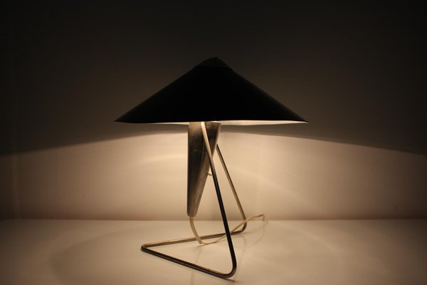 Large Metal Table Light by Helena Frantova for Okolo, 1960s-TZ-975082