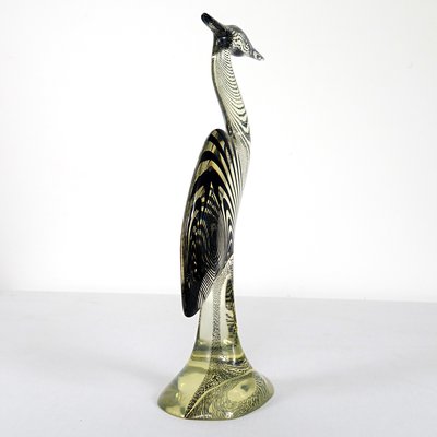 Large Mid-Century Acrylic Glass Herons by Abraham Palatnik, Set of 2-RY-716440